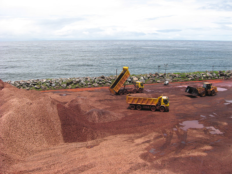 Liberia / Woodchips storage and shipping